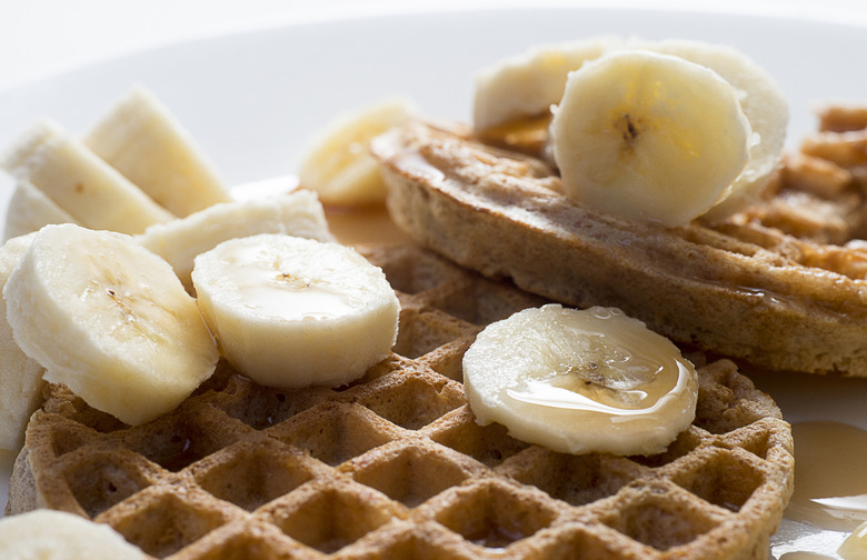 Whole-Wheat Banana Waffles