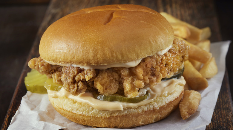 chicken sandwich