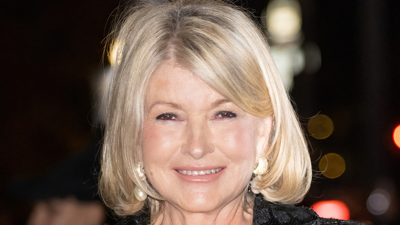 Martha Stewart smiling
