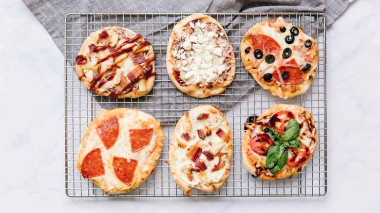 Mini Naan Pizzas