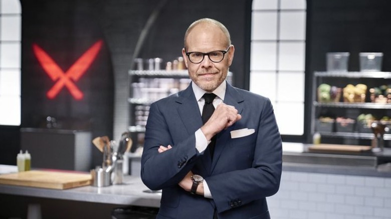 alton brown iron chef